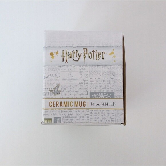 Harry Potter 14oz Gryffindor Shield Ceramic Coffee Mug Art Deco - Picture 3 of 6